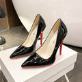 12cm Red-soled Open-toe High Heels