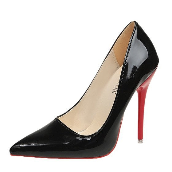 12cm Red-soled Open-toe High Heels